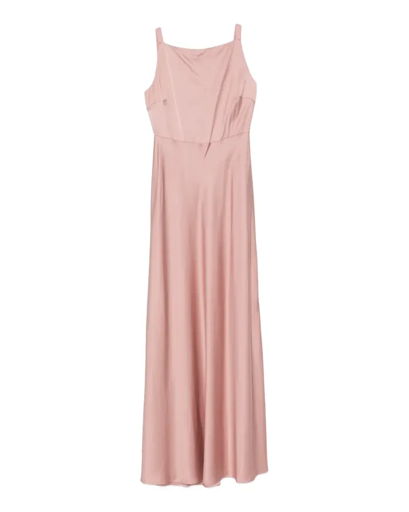 Liu Jo square-neck sleeveless maxi dress - Rosa Rosa