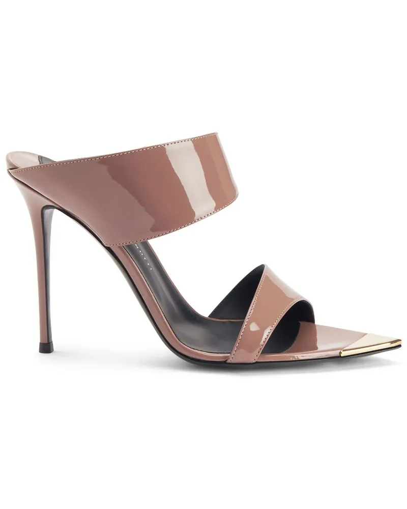 Giuseppe Zanotti Intriigo Allure Mules 90mm - Nude Nude