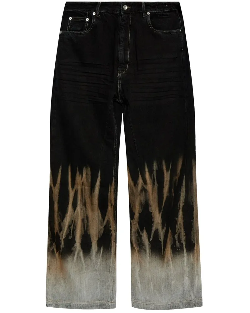 DRKSHDW by Rick Owens Jeans mit Farbverlauf-Effekt - Schwarz Schwarz