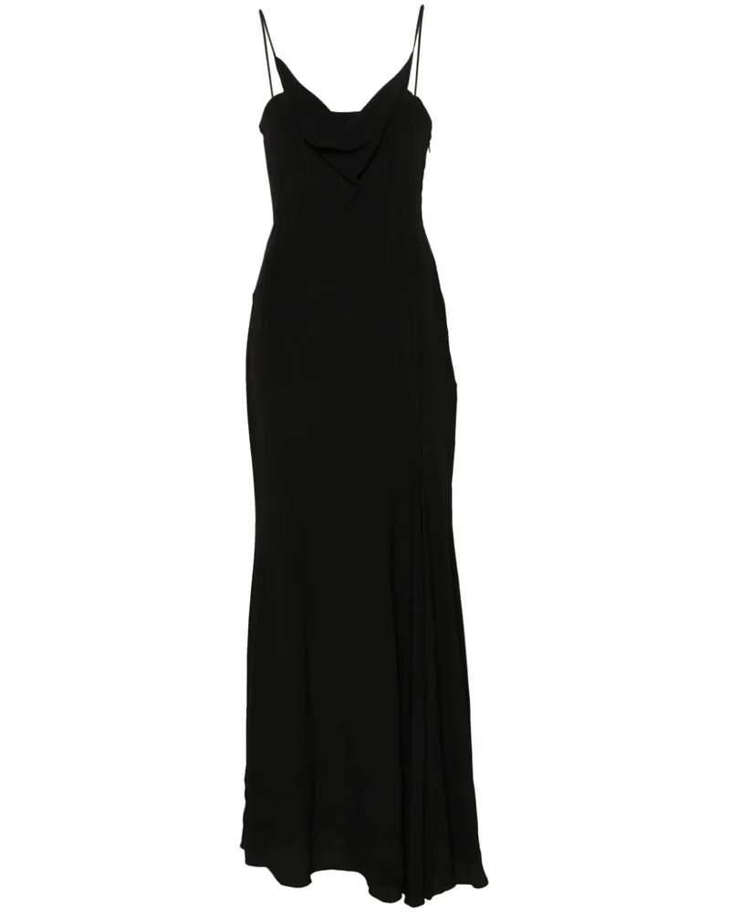 Isabel Marant Kapri Maxikleid - Schwarz Schwarz