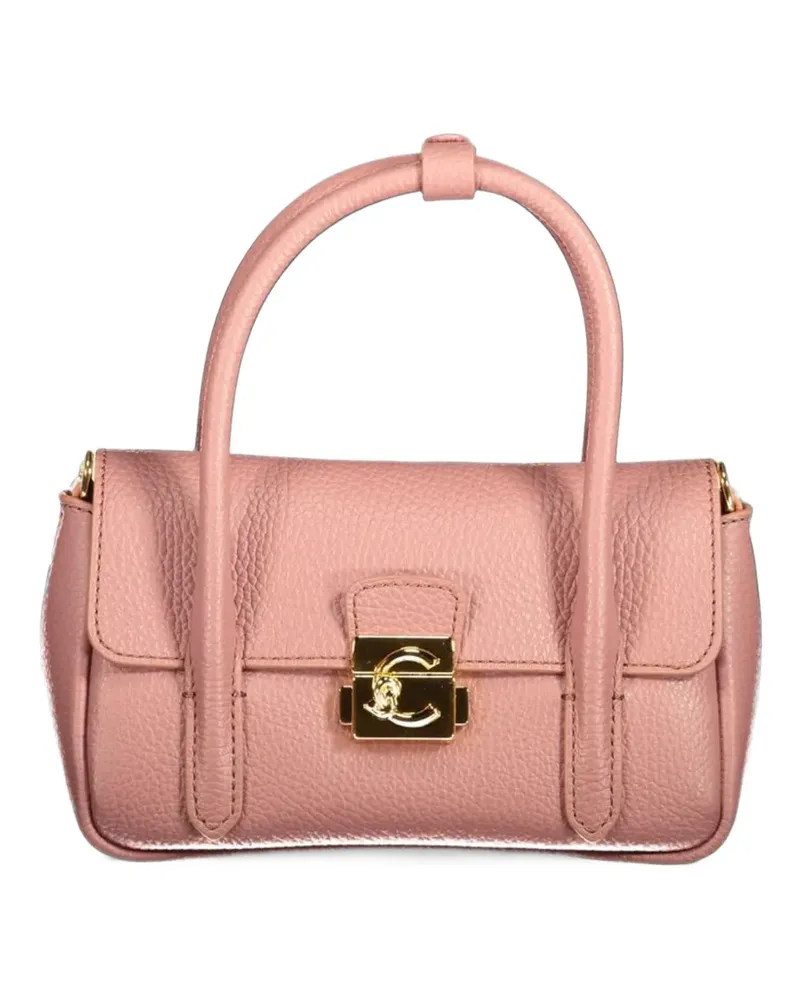 Coccinelle mini C-Me Lock tote bag - Rosa Rosa