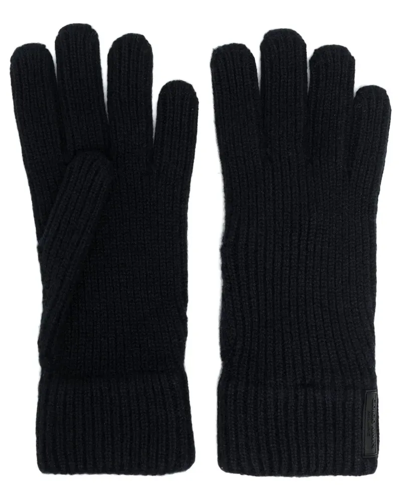 Giorgio Armani Handschuhe aus Kaschmir - Blau Blau
