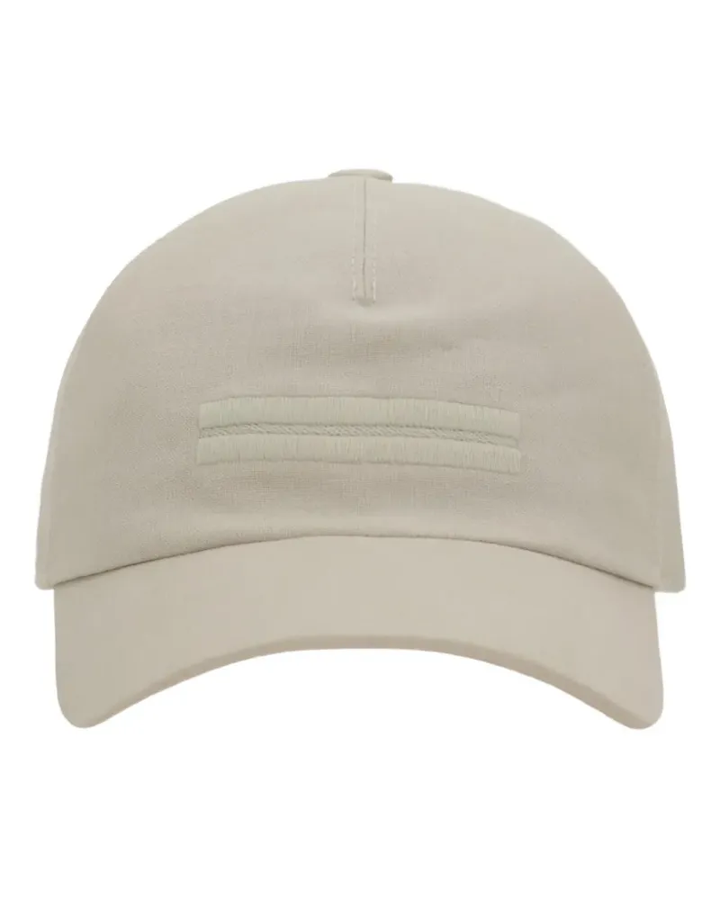 Ermenegildo Zegna Oasi embroidered baseball cap - Nude Nude