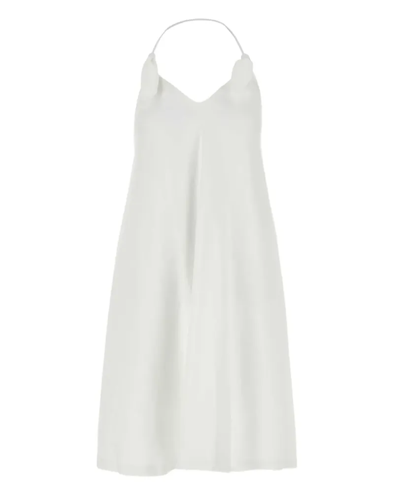 Loewe tie-detail dress - Weiß Weiß
