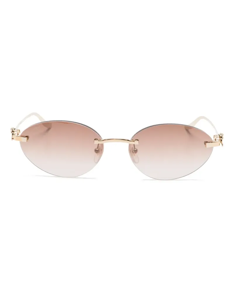 Cartier Panthère Sonnenbrille - Gold Gold