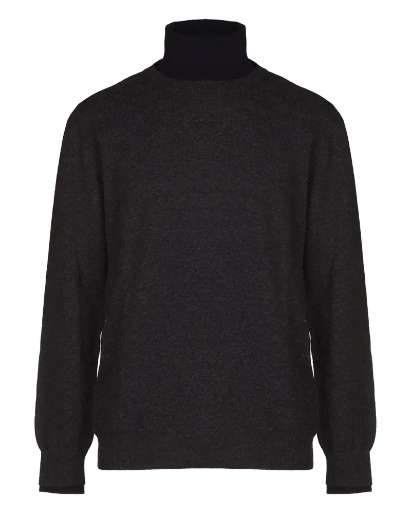 Roberto Collina Pullover mit Rollkragen - Grau Grau