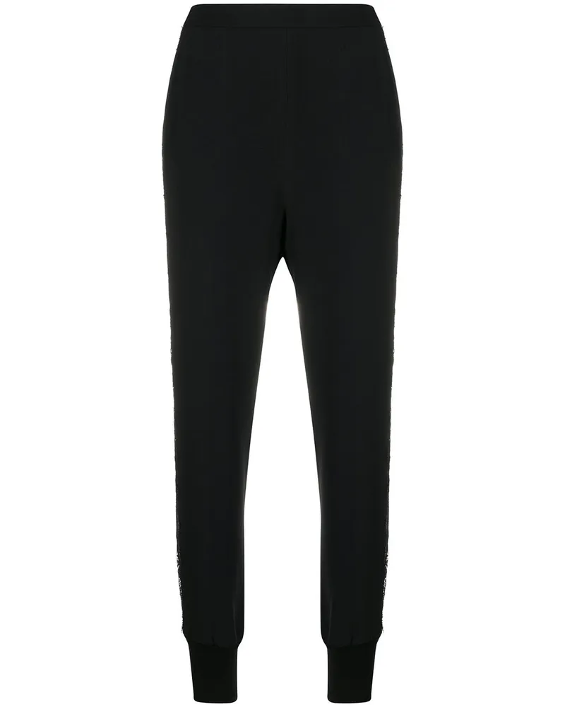 Stella McCartney Hose mit Cut-Out - Schwarz Schwarz