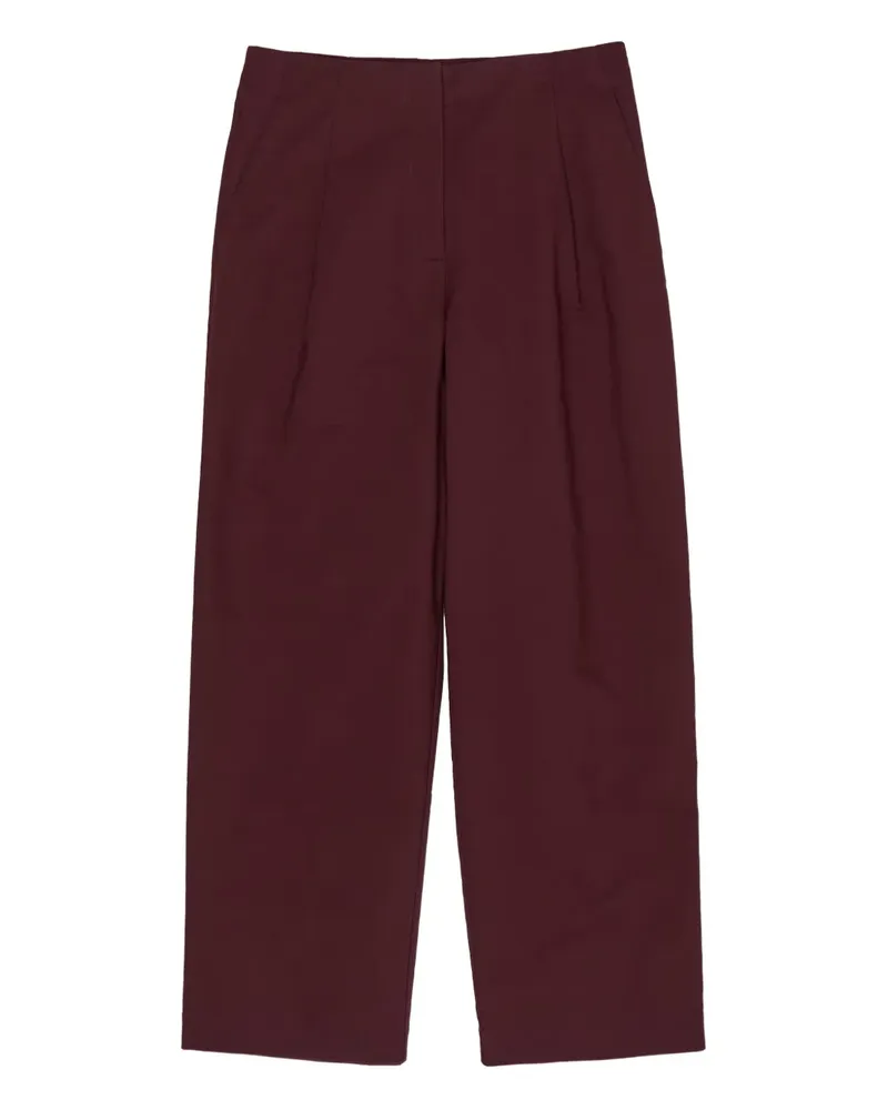 BIMBA Y LOLA pleated-front trousers - Rot Rot