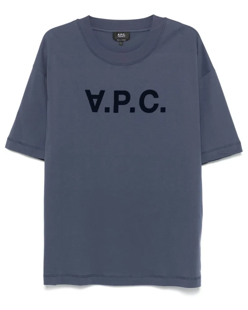 A.P.C. Grand VPC T-Shirt - Blau Blau