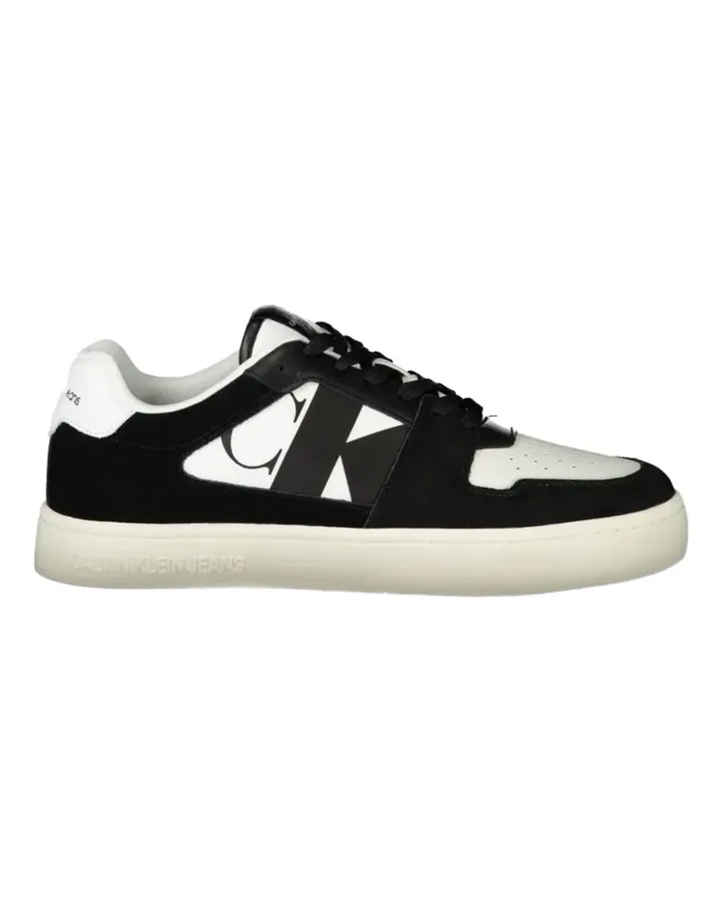 Calvin Klein logo-print sneakers - Schwarz Schwarz