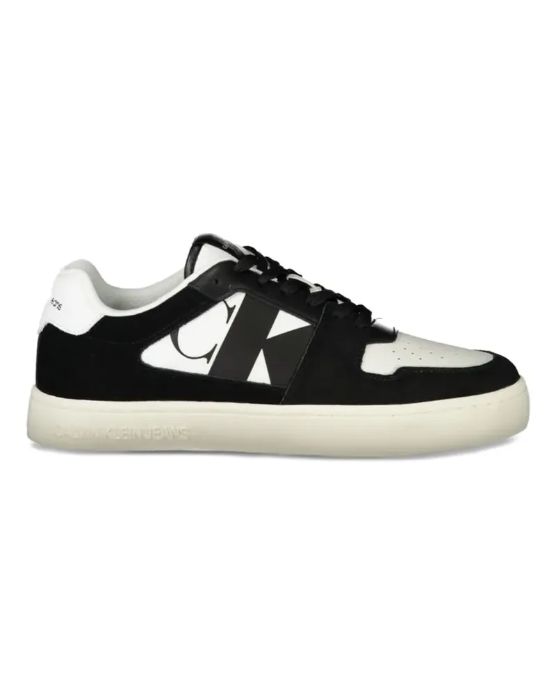 Calvin Klein logo-print sneakers - Schwarz Schwarz