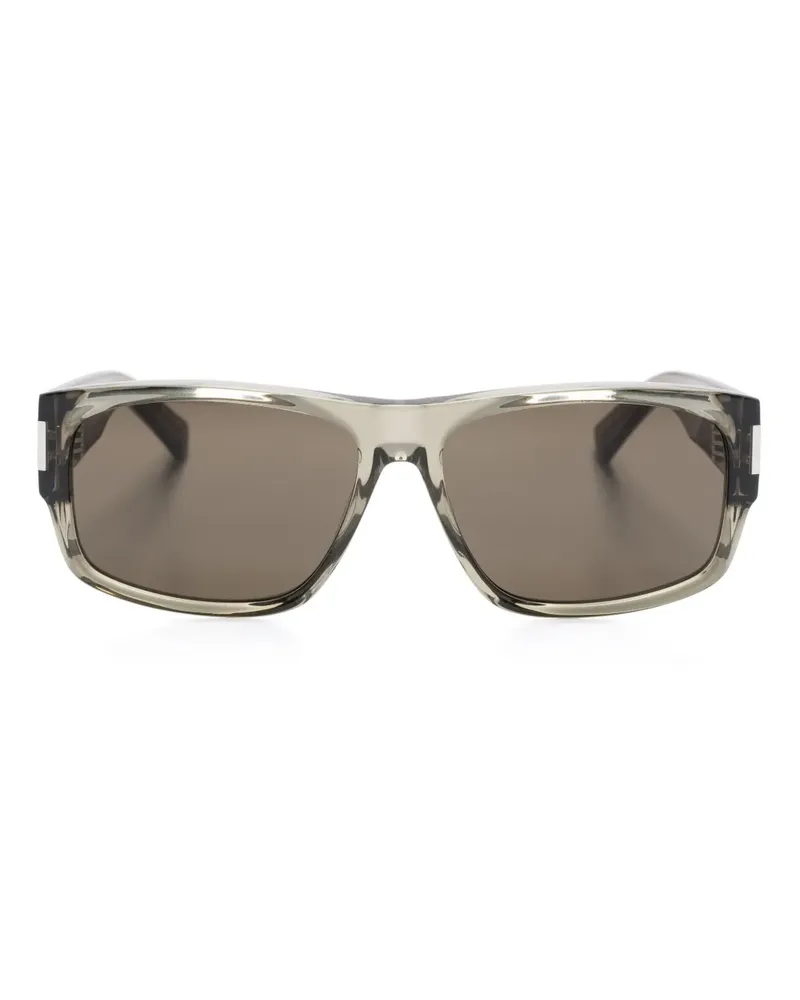 Saint Laurent SL 689 Sonnenbrille mit eckigem Gestell - Braun Braun