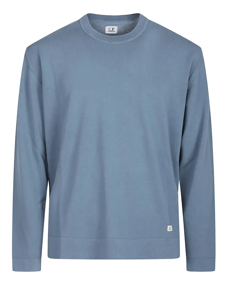 C.P. Company Pullover mit Rundhalsausschnitt - Blau Blau