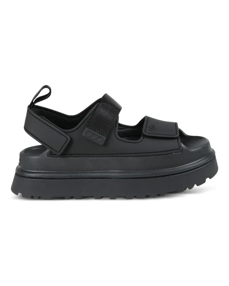 UGG GoldenGlow Sandalen mit Klettverschluss - Schwarz Schwarz