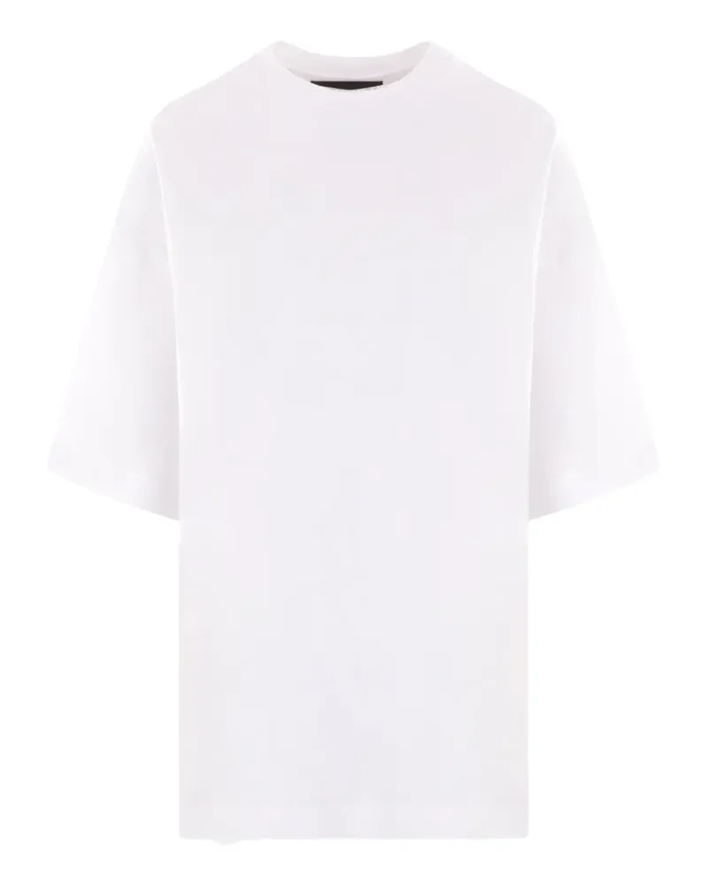 Maria Calderara T-Shirt mit Stickerei - Weiß Weiß