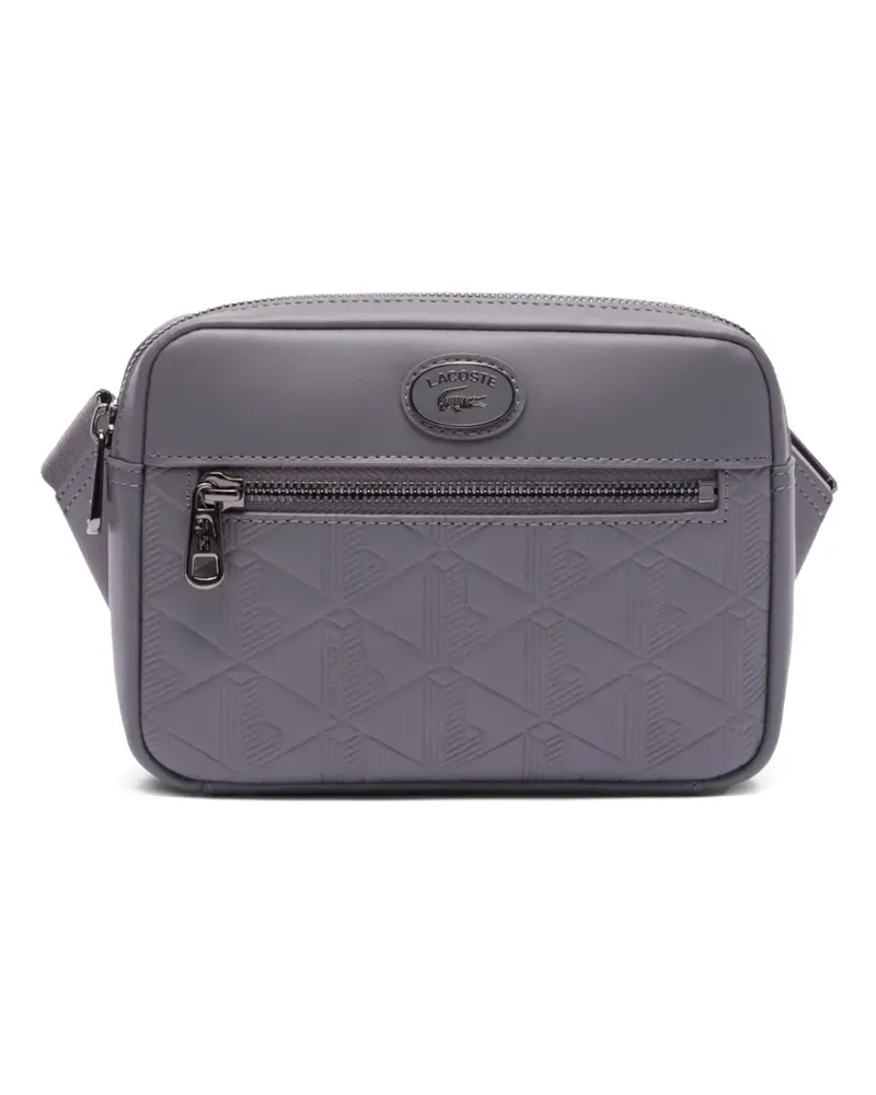 Lacoste Nomogramme Schultertasche - Grau Grau