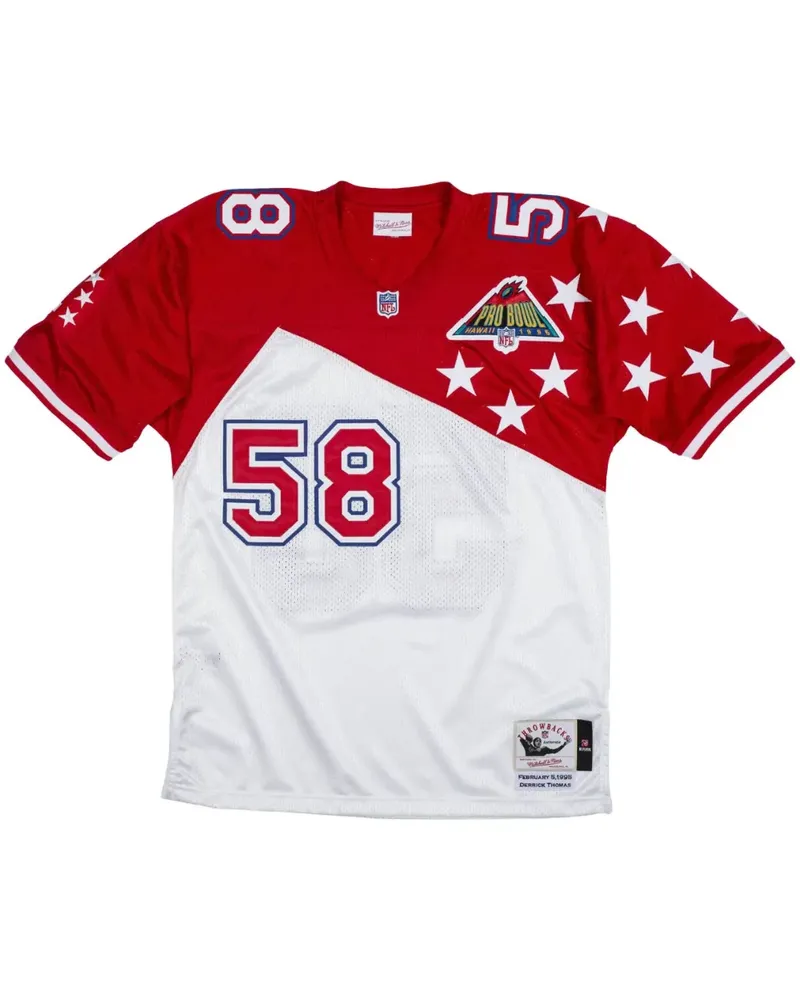 Mitchell & Ness NFL AFC 94 Derrick Thomas Trikot - Weiß Weiß