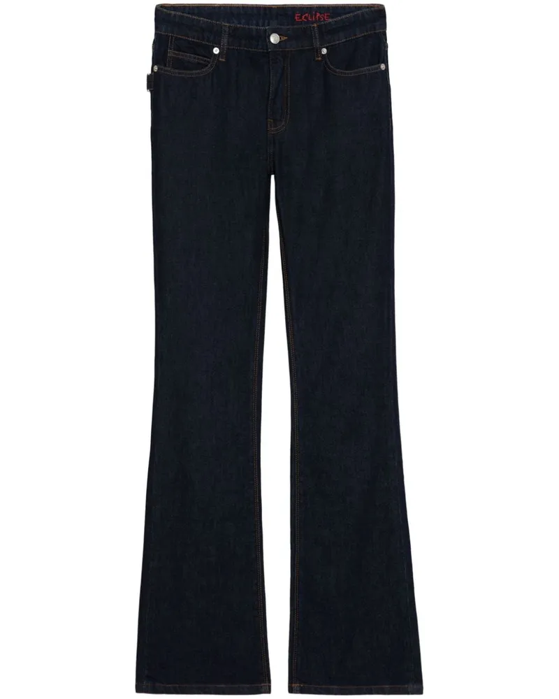 Zadig & Voltaire Eclipse Bootcut-Jeans - Blau Blau