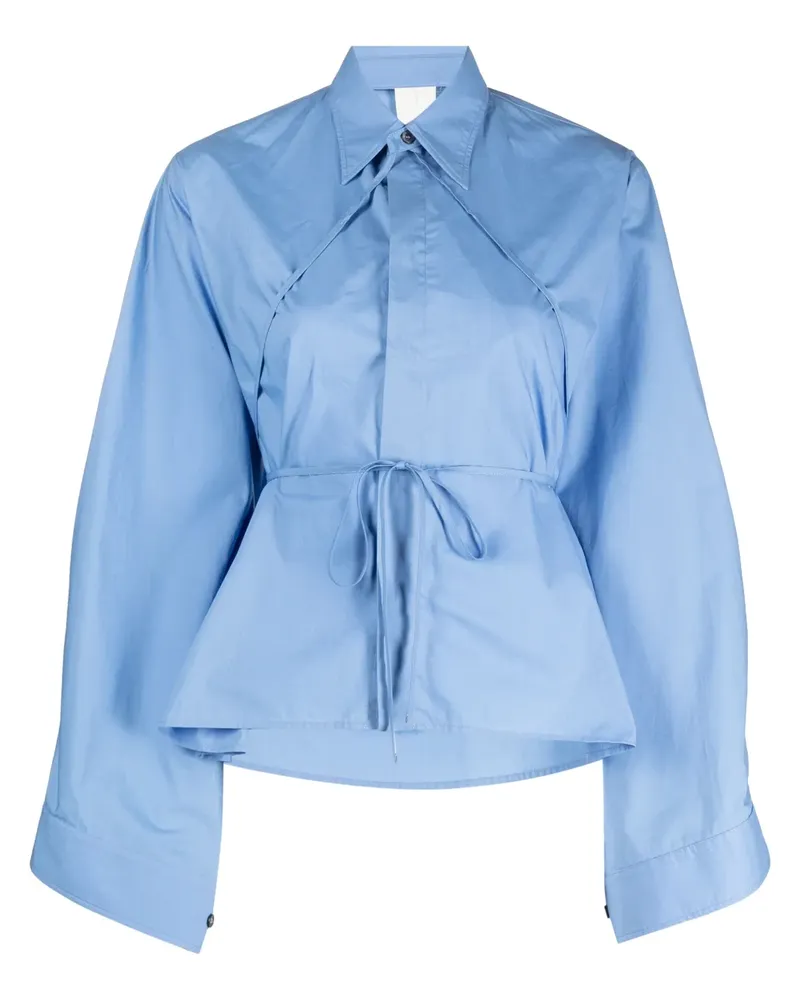 Maison Margiela Hemd mit Schnürung - Blau Blau