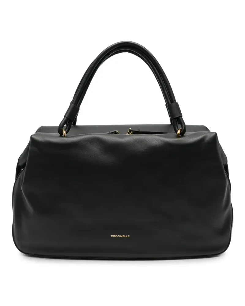 Coccinelle Handtasche aus Leder - Schwarz Schwarz