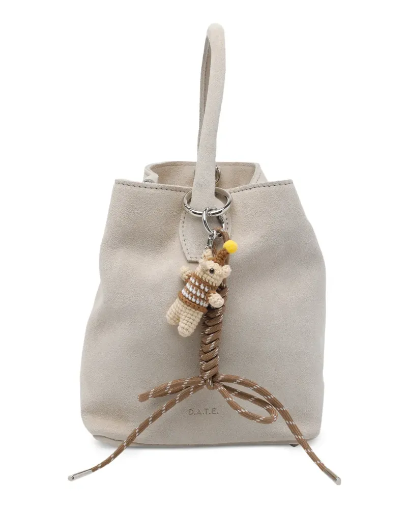 D.A.T.E. Paniere leather bucket bag - Nude Nude