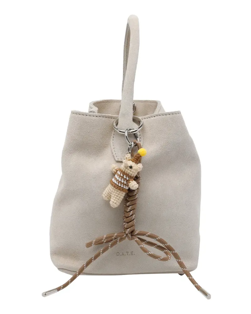 D.A.T.E. Paniere leather bucket bag - Nude Nude