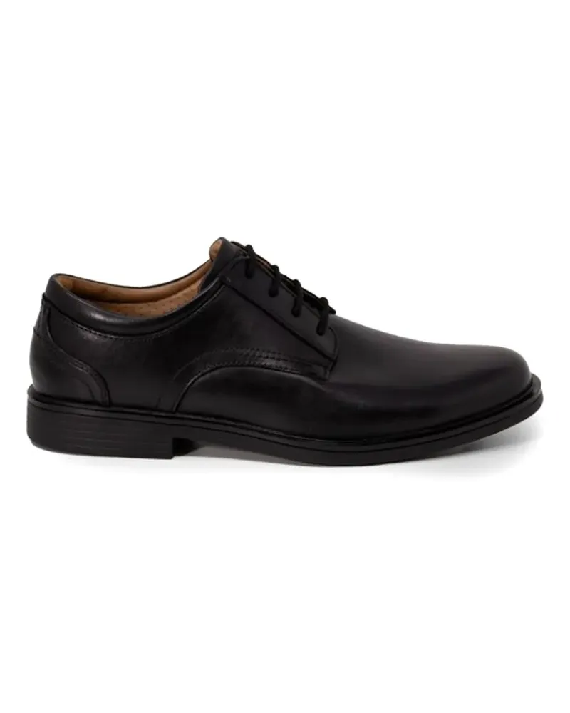 Clarks Unstructured lace-up leather derby shoes - Schwarz Schwarz