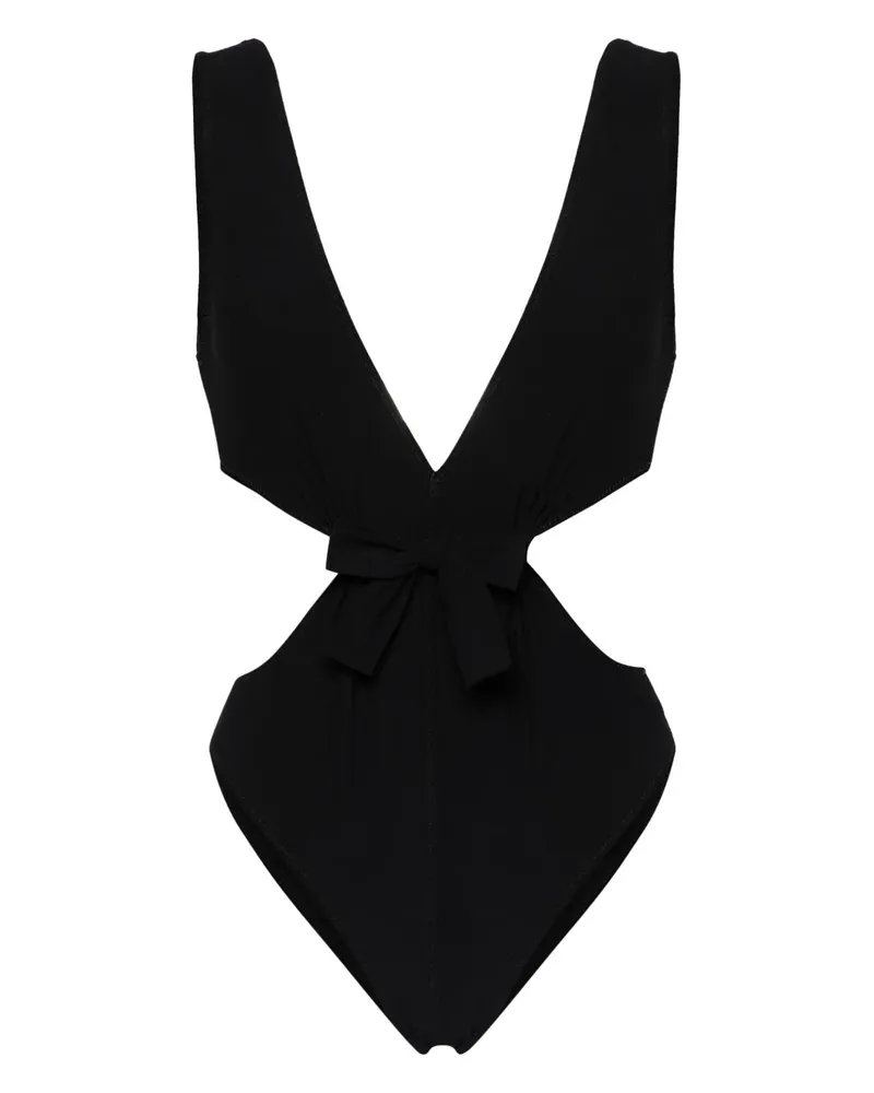 Lisa Marie Fernandez The Bow Badeanzug - Schwarz Schwarz