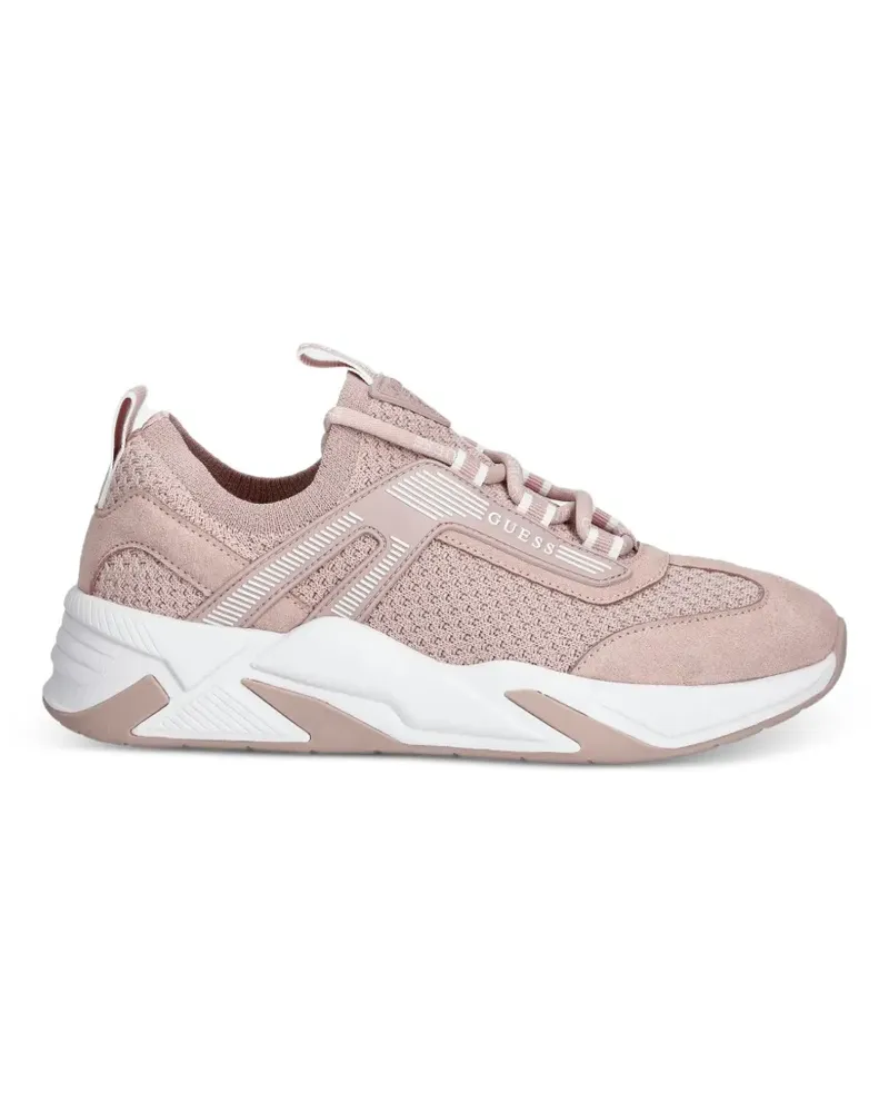 Guess Genga Sneakers mit Spitzeneinsatz - Rosa Rosa