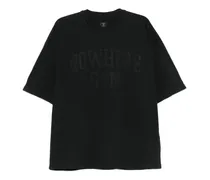 T-Shirt mit Print - Schwarz