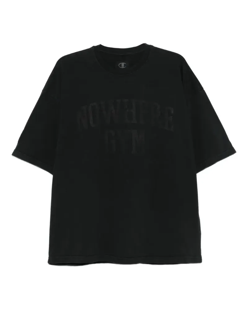 Champion tonal-logo T-shirt - Schwarz Schwarz