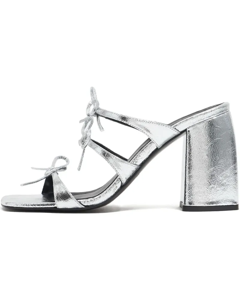 BIMBA Y LOLA Sandalen mit Schleifendetail 95mm - Grau Grau