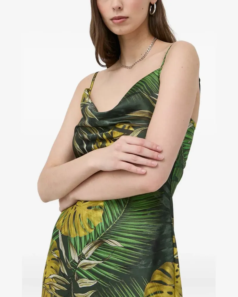 Guess Kleid mit drapiertem Ausschnitt - Grün Grün