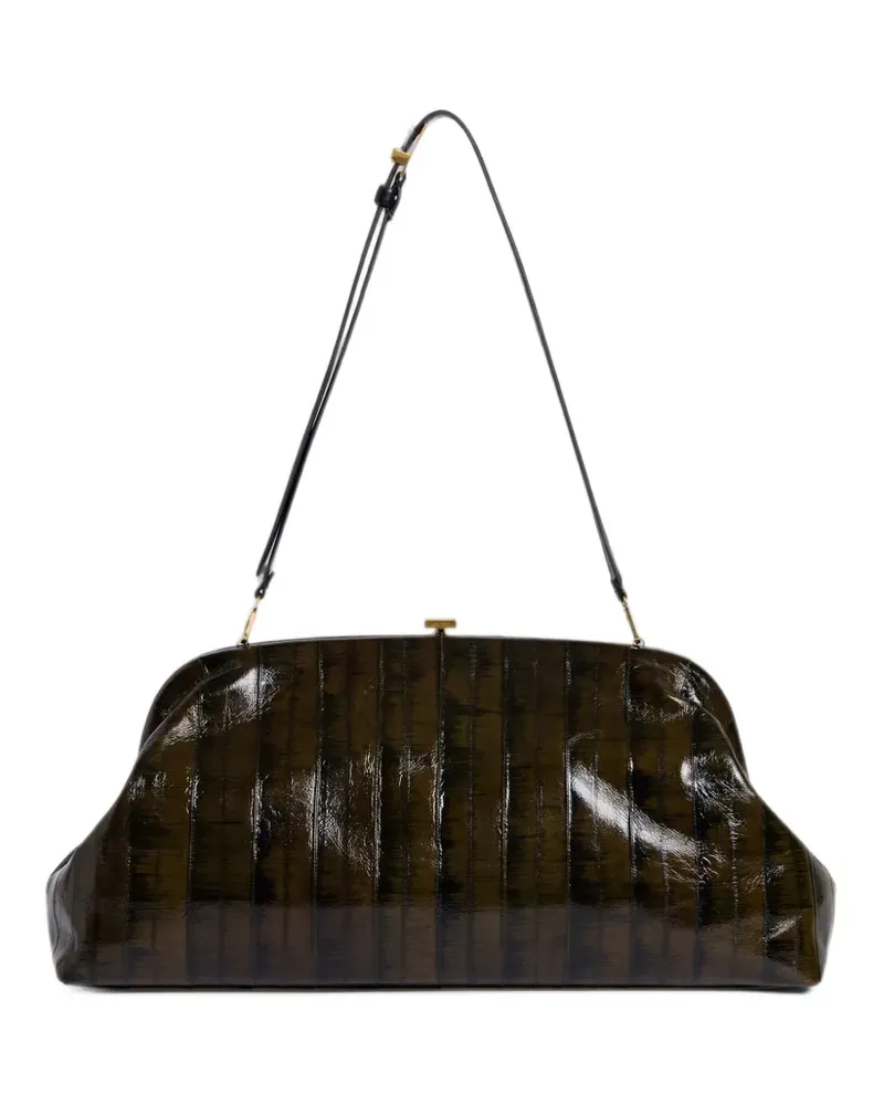 Alberta Ferretti Frame Clutch - Grün Grün