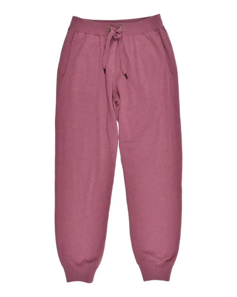 Brunello Cucinelli drawstring track pants - Rosa Rosa