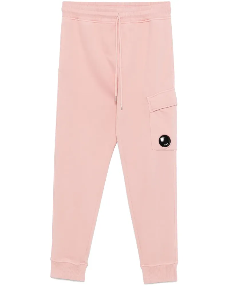 C.P. Company Jogginghose mit Linsen-Detail - Rosa Rosa