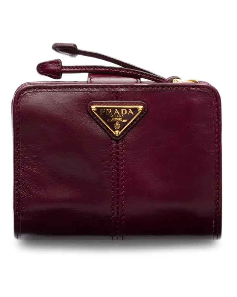 Prada Kleines Portemonnaie - Rot Rot