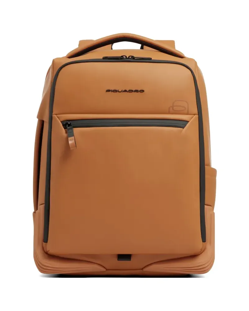 Piquadro Corner 2.0 water-resistant backpack - Braun Braun