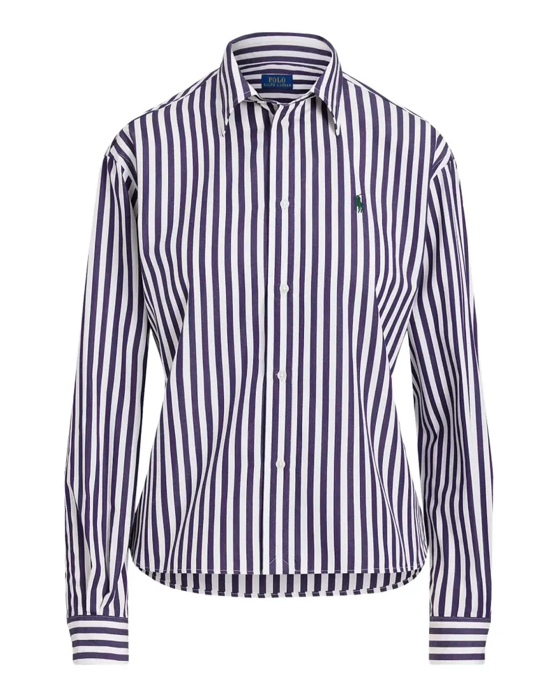 Ralph Lauren Hemd mit Längsstreifen - Weiß Weiß