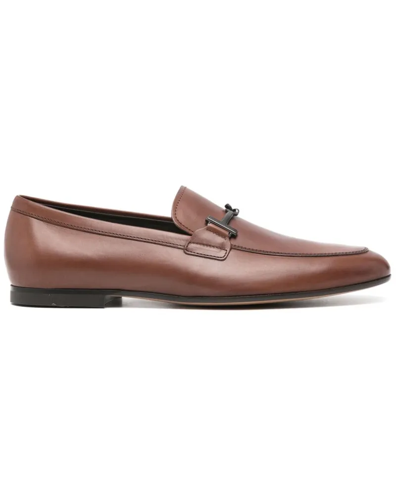 TOD'S T Ring Loafer - Braun Braun