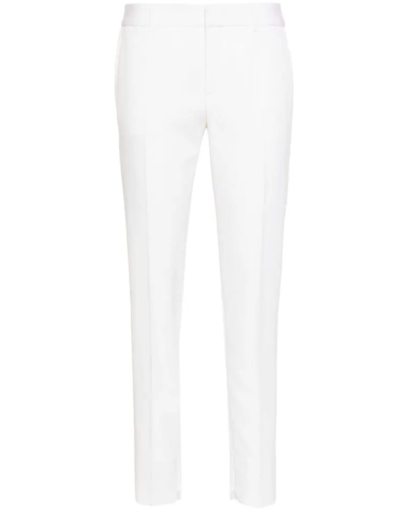 Saint Laurent Klassische Cropped-Hose - Nude Nude