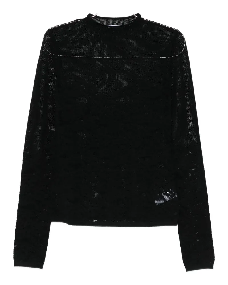 Patrizia Pepe long-sleeved sweater - Schwarz Schwarz