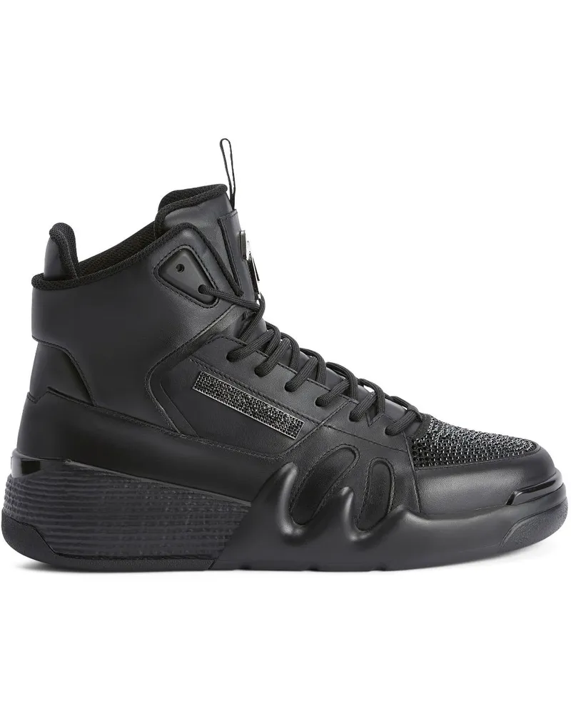 Giuseppe Zanotti Talon High-Top-Sneakers - Schwarz Schwarz