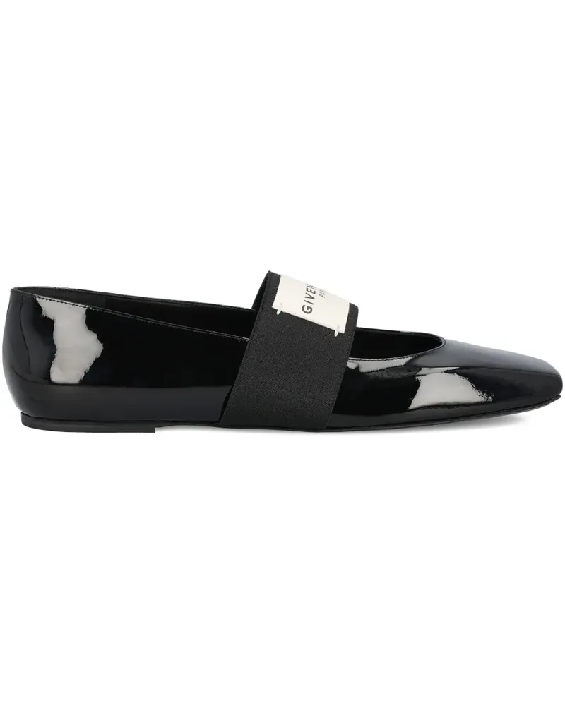 Givenchy Ballerinas aus Lackleder - Schwarz Schwarz