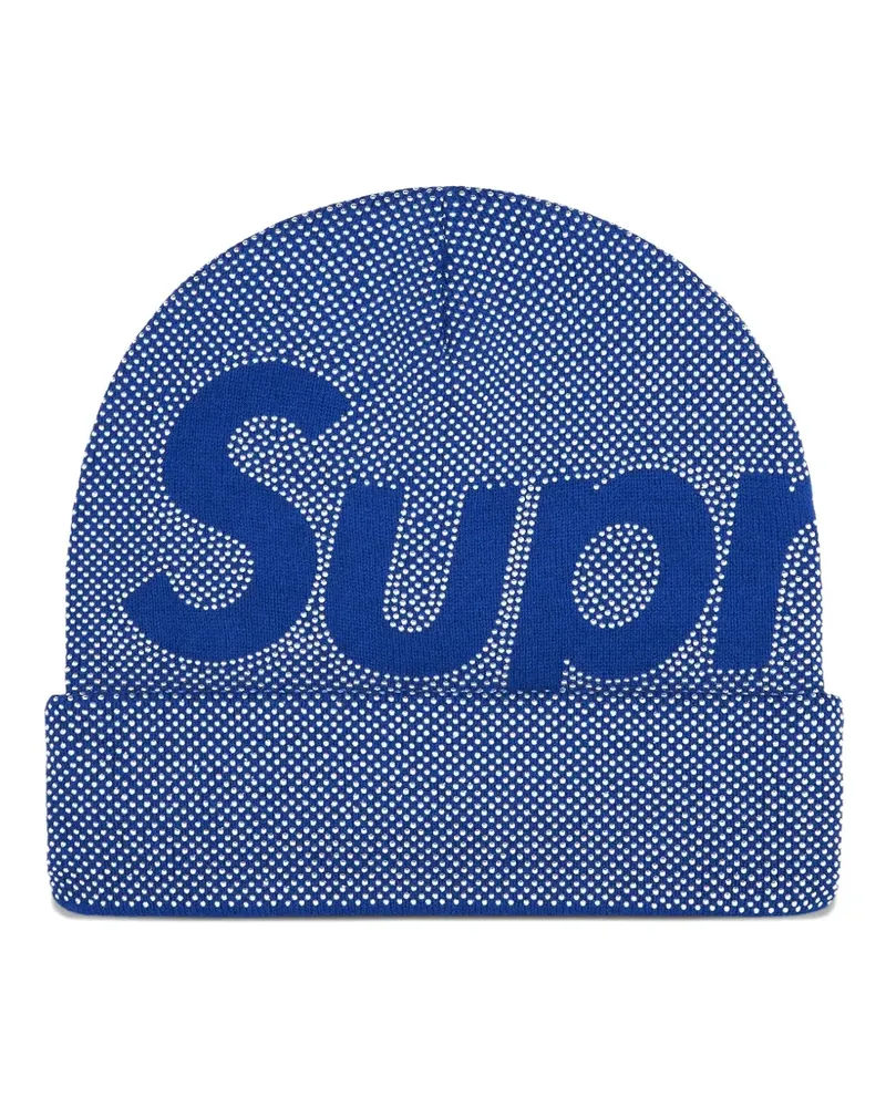 Supreme Being Beanie mit Logo - Blau Blau