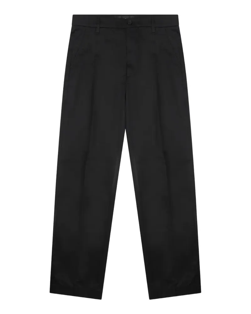 Department 5 Gin pleated straight-leg trousers - Schwarz Schwarz
