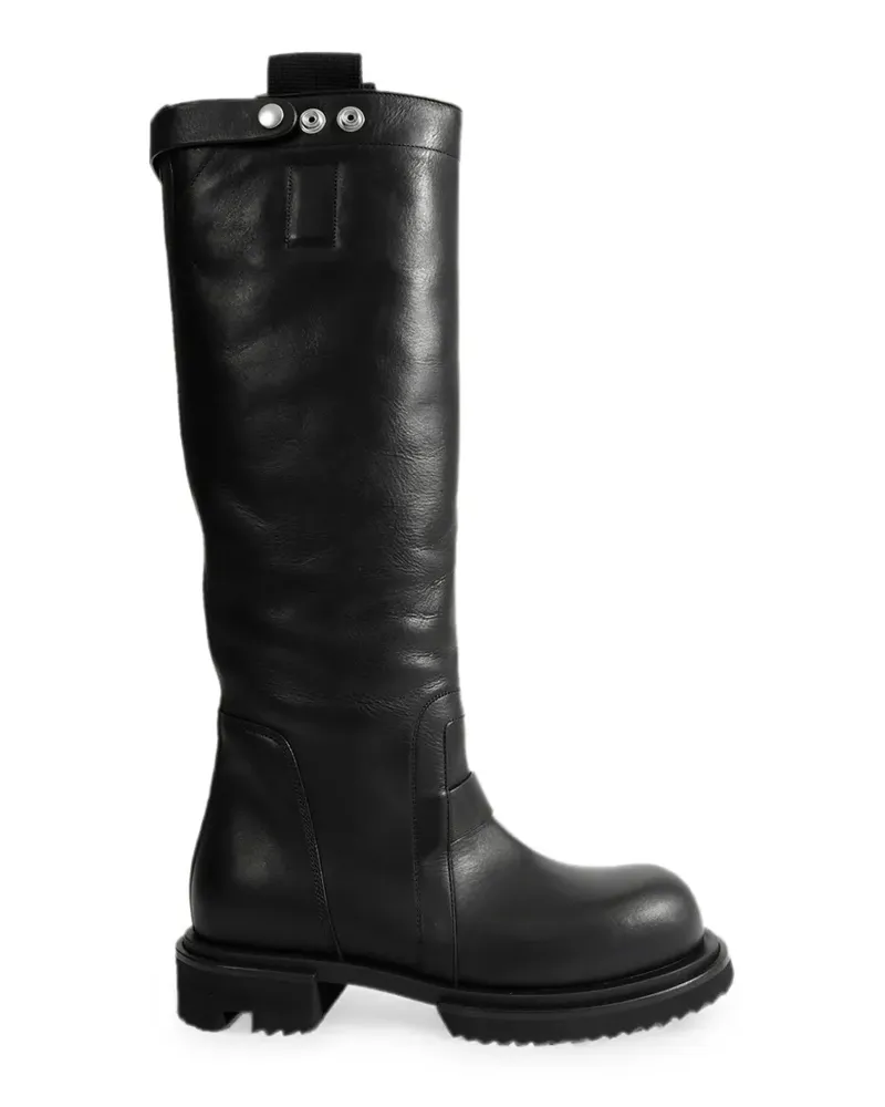 Rick Owens Kniehohe Gabe Stiefel - Schwarz Schwarz