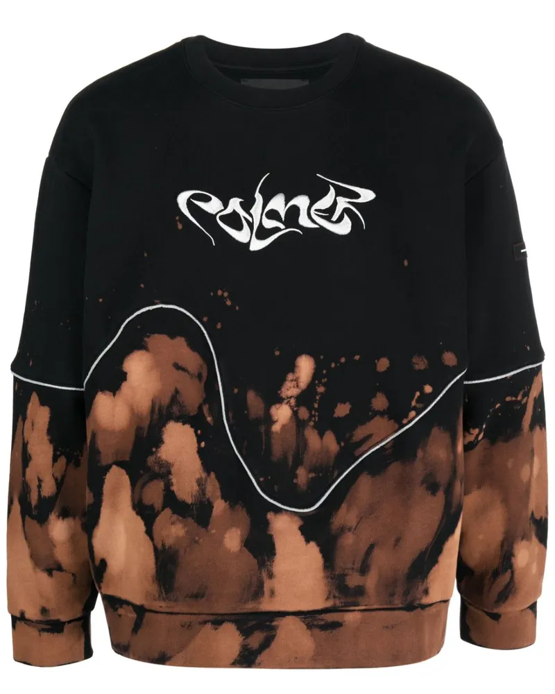 Palmer Sweatshirt mit Logo-Stickerei - Schwarz Schwarz