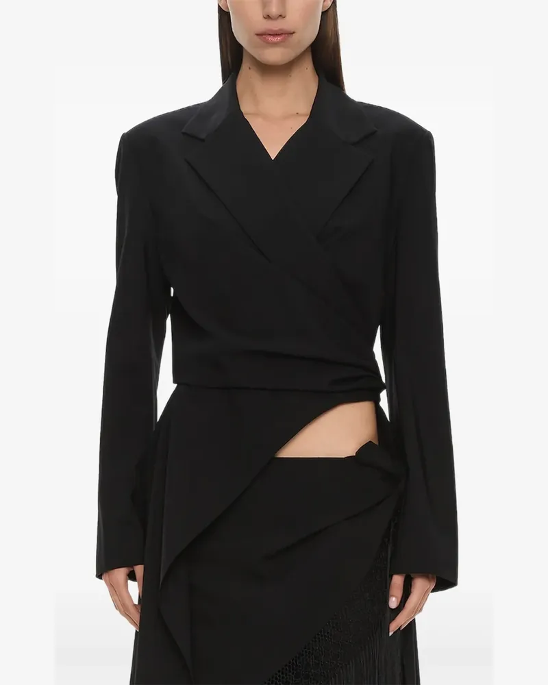 Christopher Esber Unravel Makramee-Blazer - Schwarz Schwarz