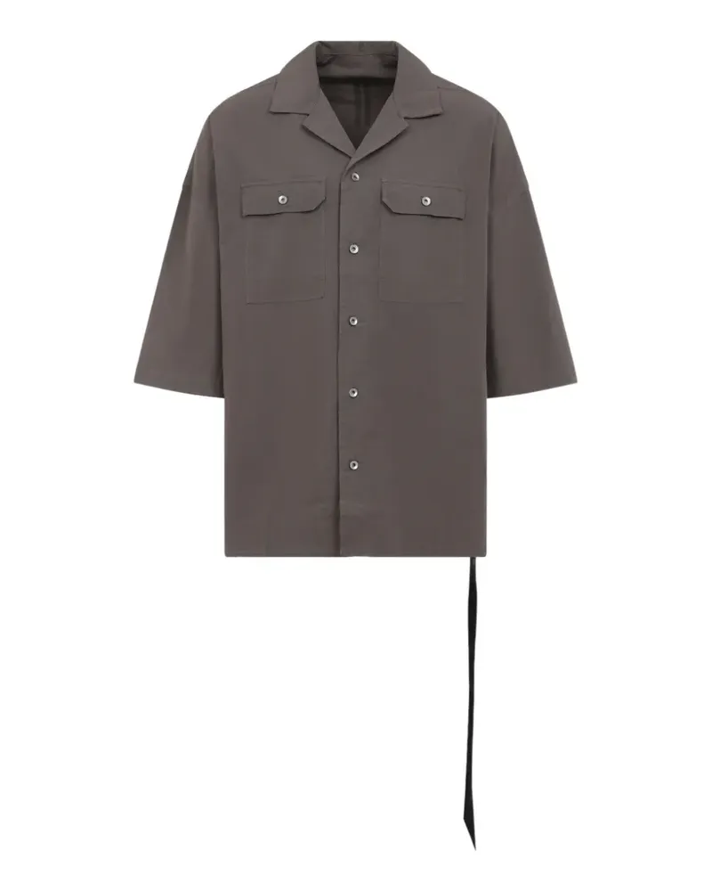 DRKSHDW by Rick Owens Hemd mit Brusttasche - Braun Braun